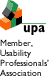 (UPA Logo) Member, Usability Professional's Association